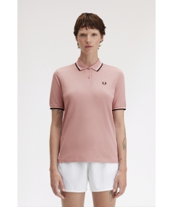 FRED PERRY / 女裝 G3600 雙條紋 POLO衫